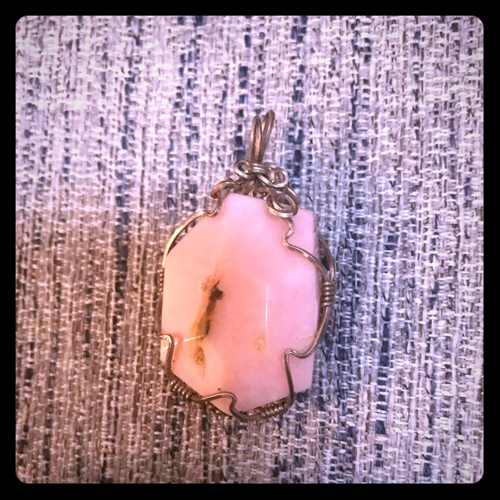 Pink Stone Pendant